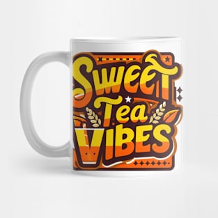 Funny sweet tea quote with a vintage look for women and girls iced tea lovers Mug